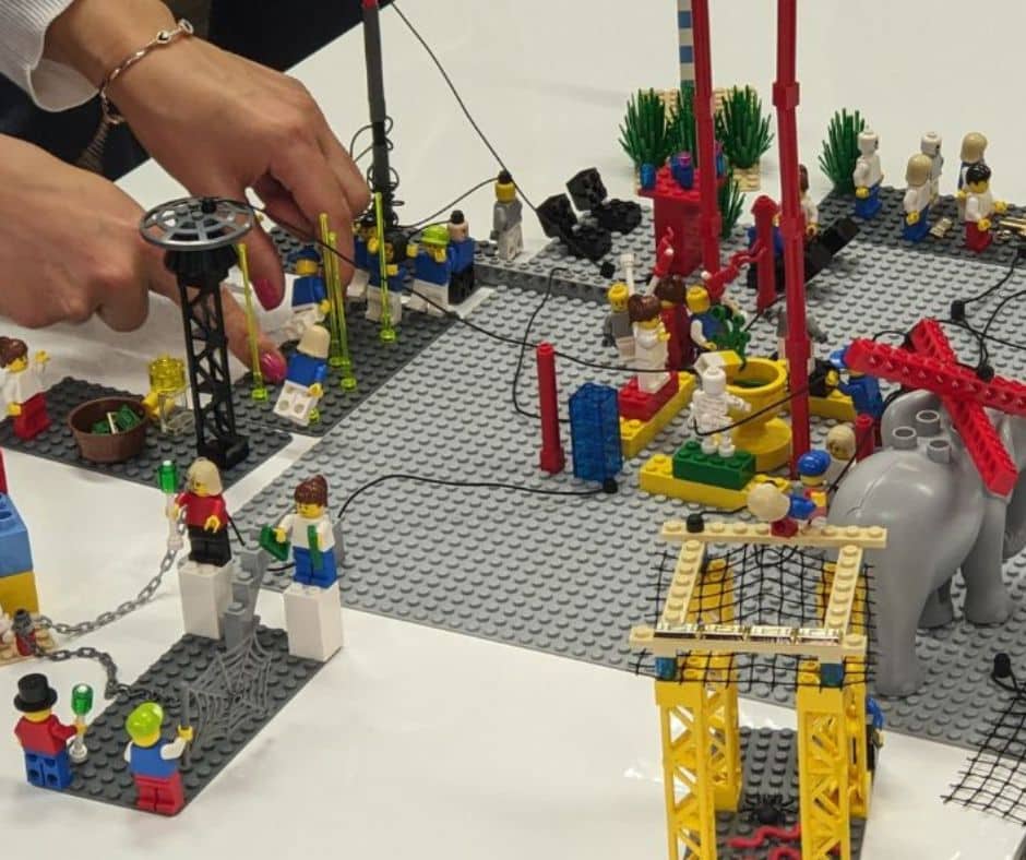 Einblick in einen Workshop mit der LEGO® SERIOUS PLAY® Methode